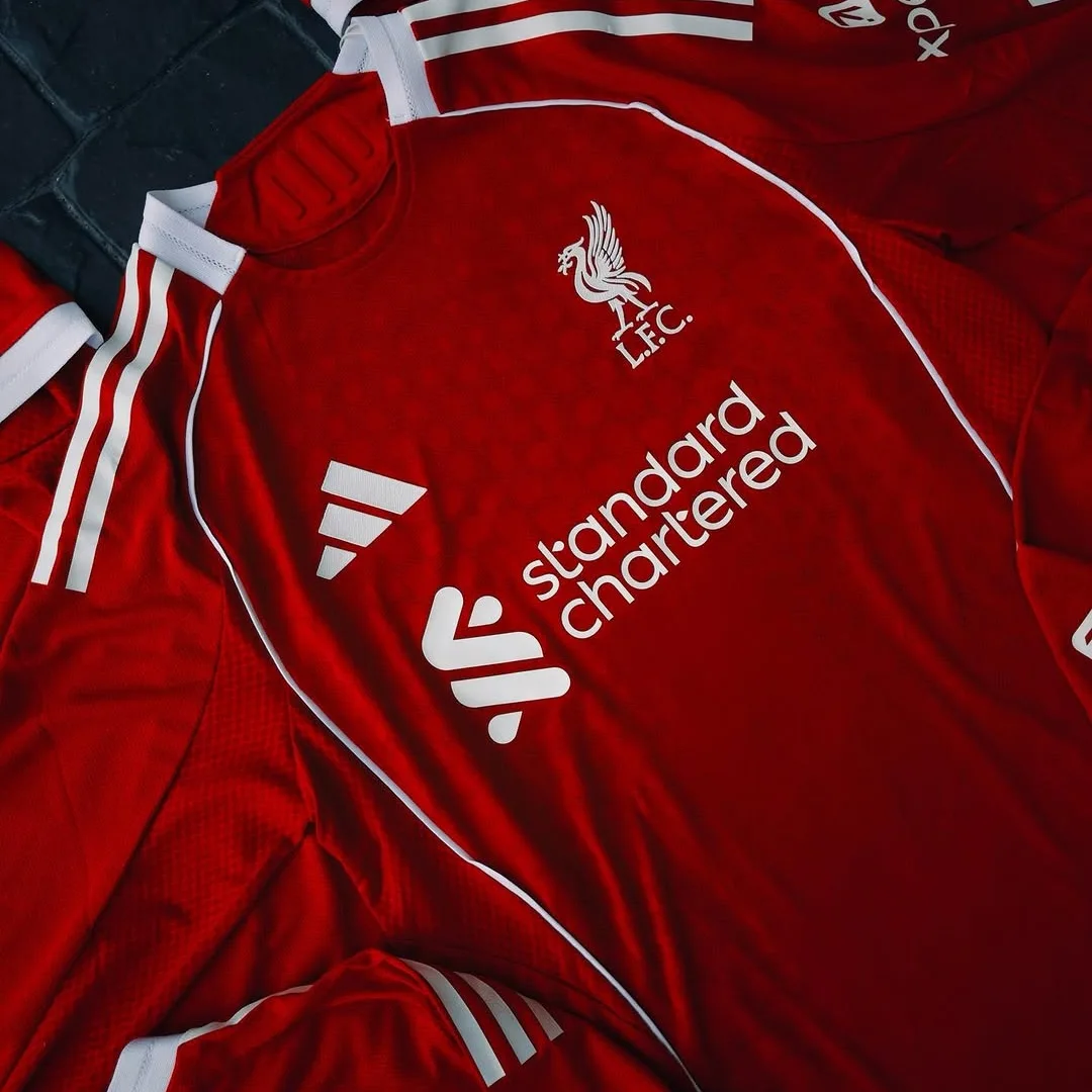liverpool fc 25/26 home imported thai grade jersey, player edition liverpool fc 25/26 home imported thai grade jersey, player edition