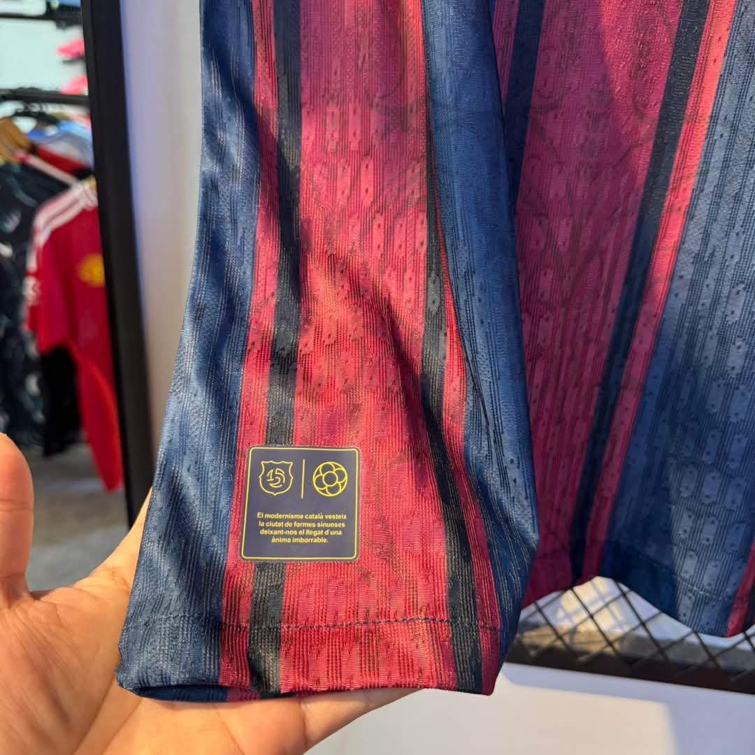 barcelona 125th year anniversery kit imported thai grade jersey, player edition barcelona 125th year anniversery kit imported thai grade jersey, player edition
