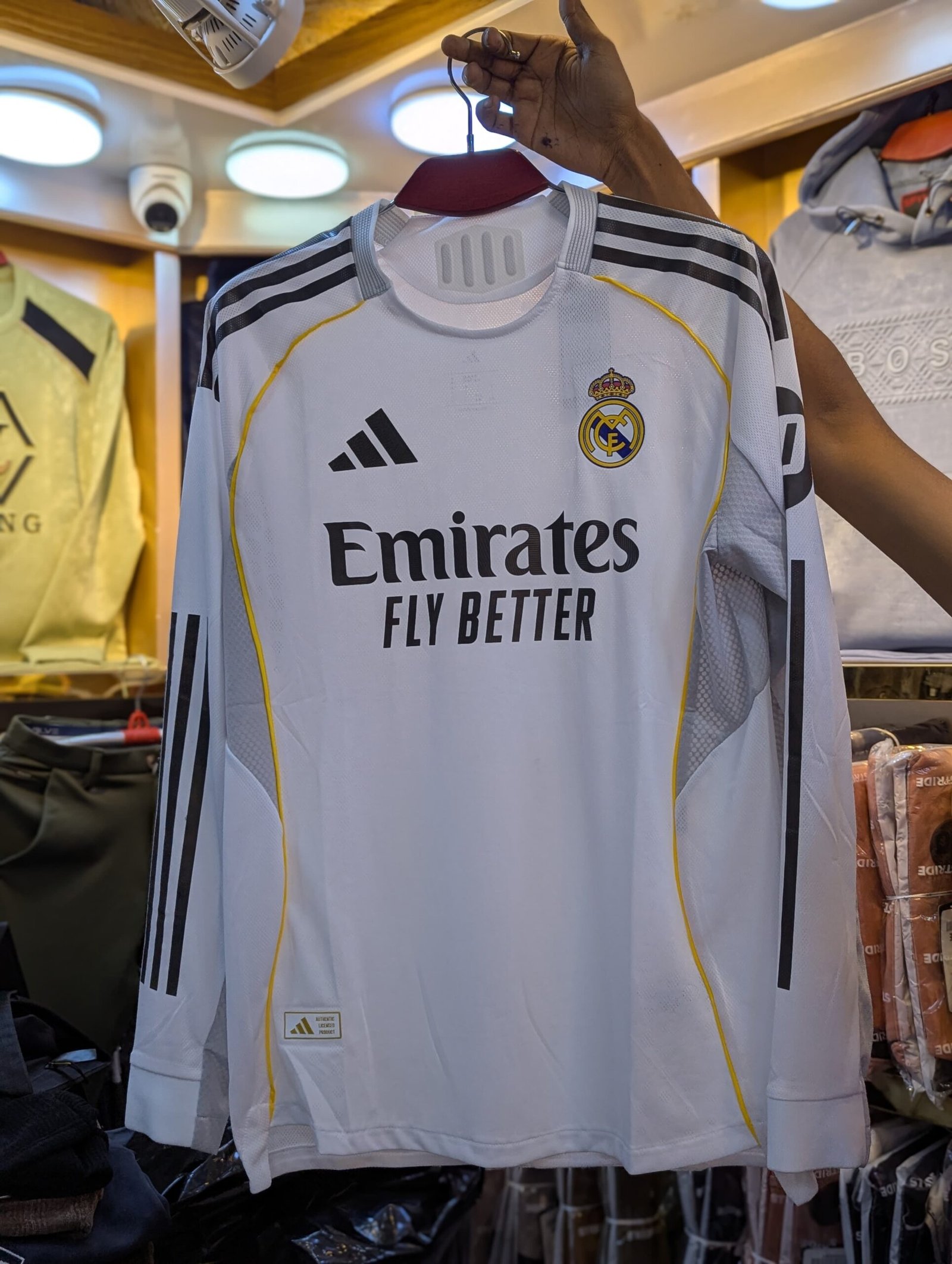 real madrid 25 26 home kit (full sleeve – imported thai grade jersey, player edition real madrid 25 26 home kit (full sleeve – imported thai grade jersey, player edition