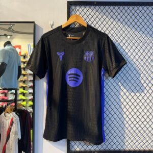 barcelona away black jersey 25/26 || barcelona black mamba imported thai grade jersey, player edition