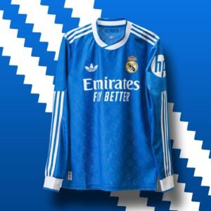 real madrid 2025 26 third kit – full sleeve imported thai grade jersey, player edition