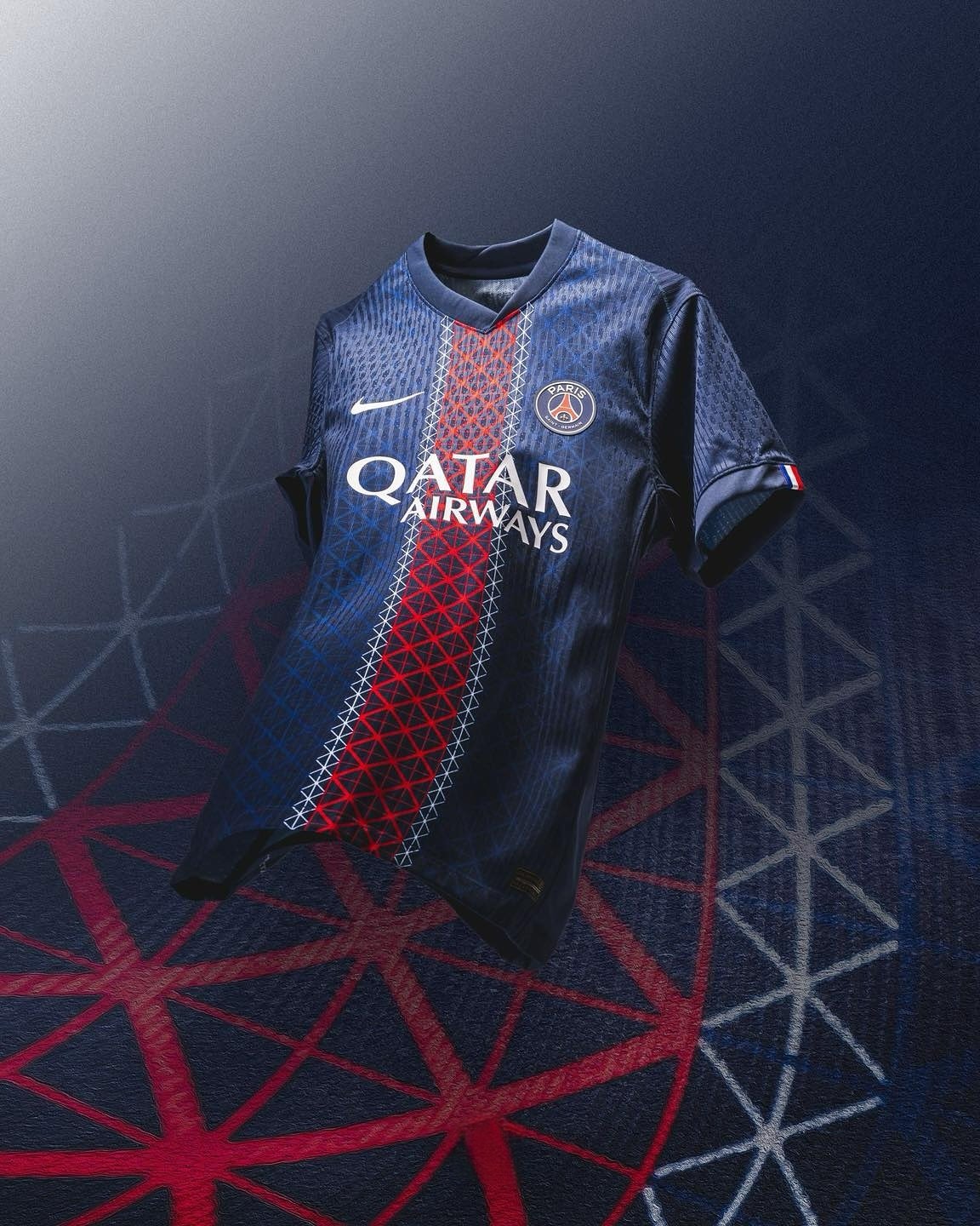 paris saint germain (psg) 25/26 home imported premium jersey, player edition paris saint germain (psg) 25/26 home imported premium jersey, player edition