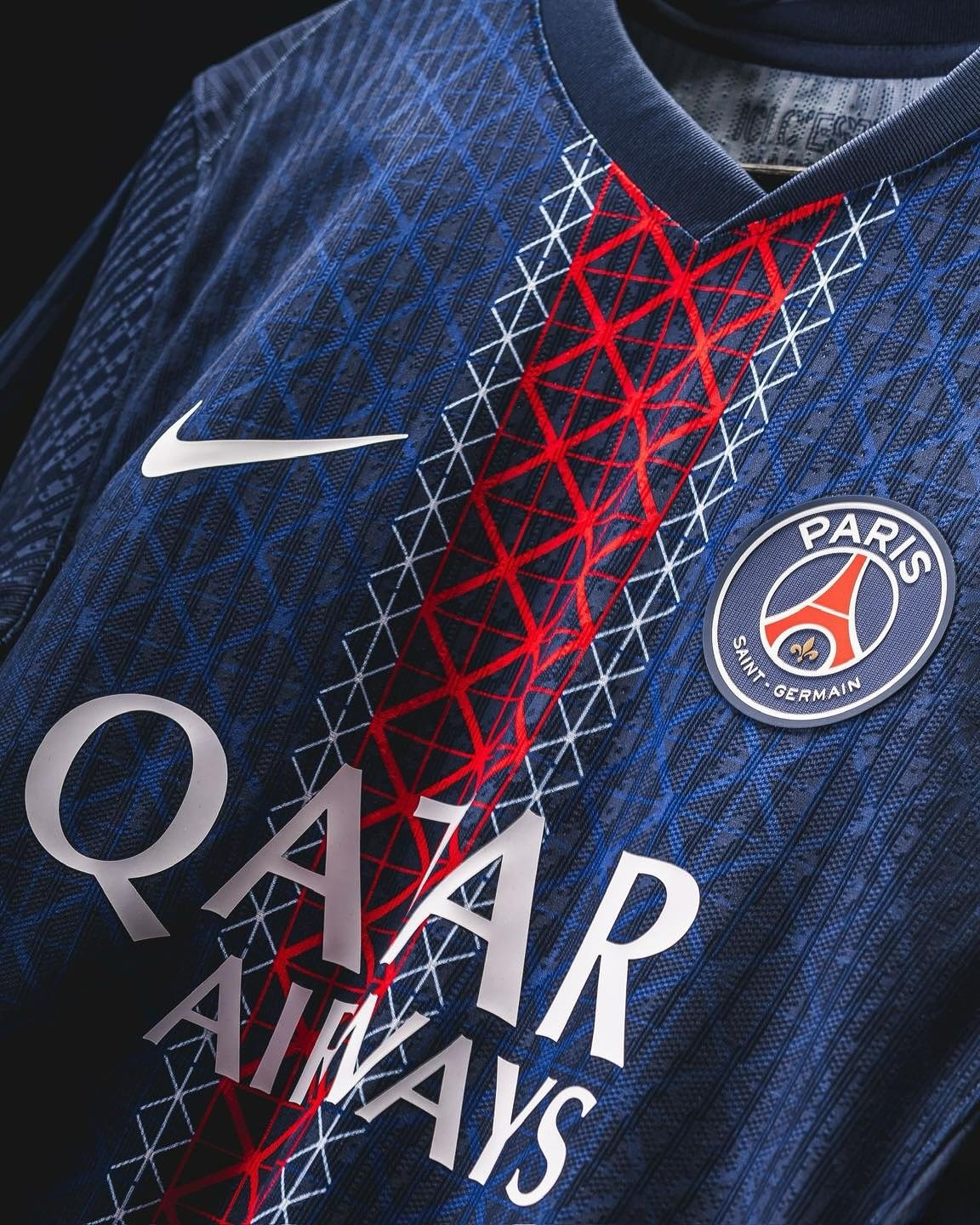 paris saint germain (psg) 25/26 home imported premium jersey, player edition paris saint germain (psg) 25/26 home imported premium jersey, player edition
