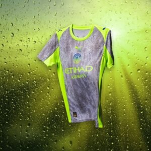 manchester city third kit 25/26 imported thai grade jersey, player edition