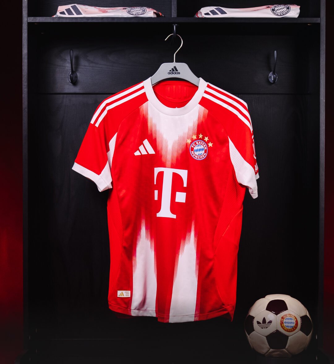 fc bayern munich 2025/26 home imported thai grade jersey, player edition fc bayern munich 2025/26 home imported thai grade jersey, player edition