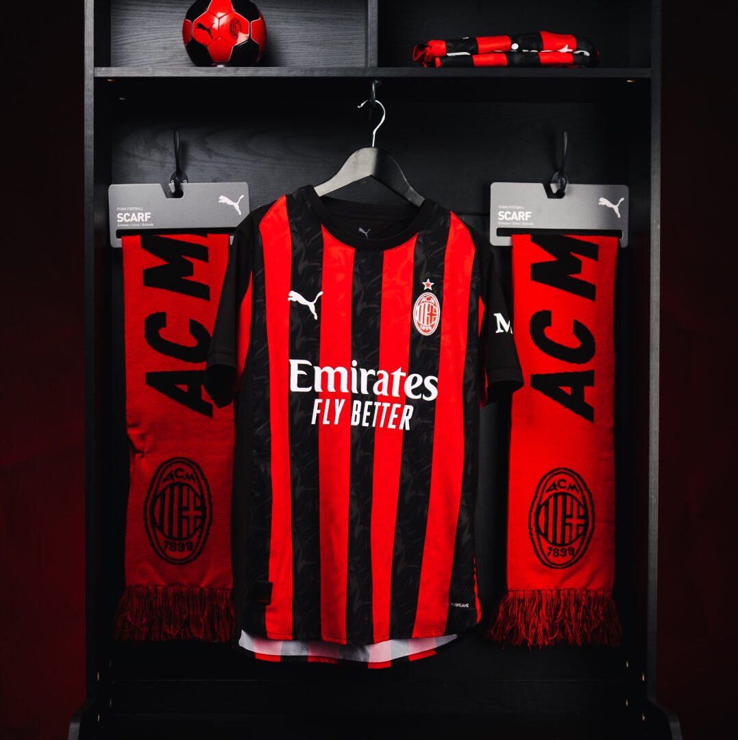 ac milan 25 26 home imported thai grade jersey, player edition ac milan 25 26 home imported thai grade jersey, player edition