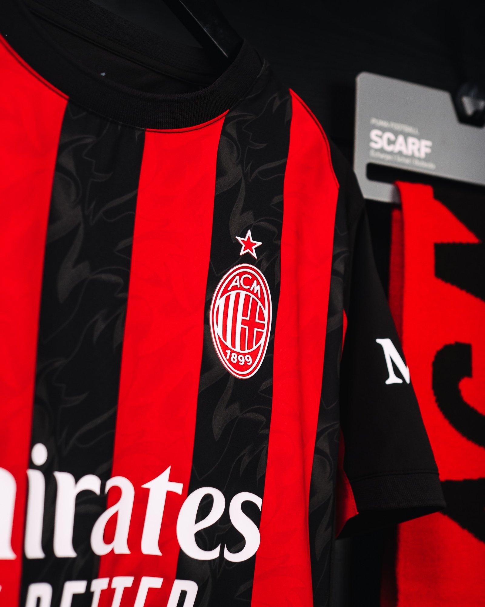 ac milan 25 26 home imported thai grade jersey, player edition ac milan 25 26 home imported thai grade jersey, player edition